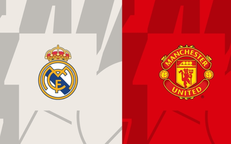 Số liệu thống kê về Man Utd gặp Real Madrid
