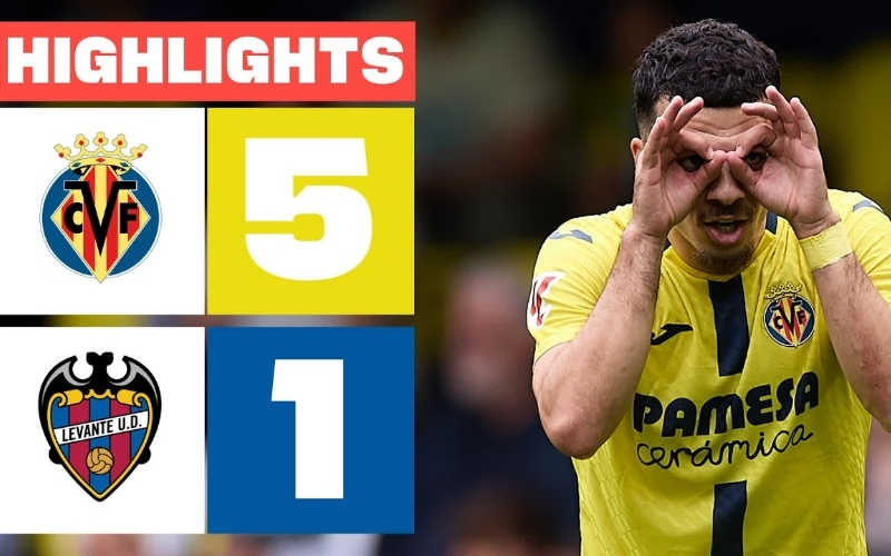 Villarreal 5-1 Levante