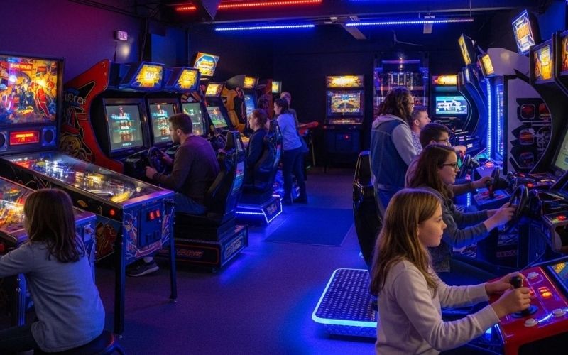 Tư Duy Thiết Kế Không Gian Trải Nghiệm Trong Game Arcade